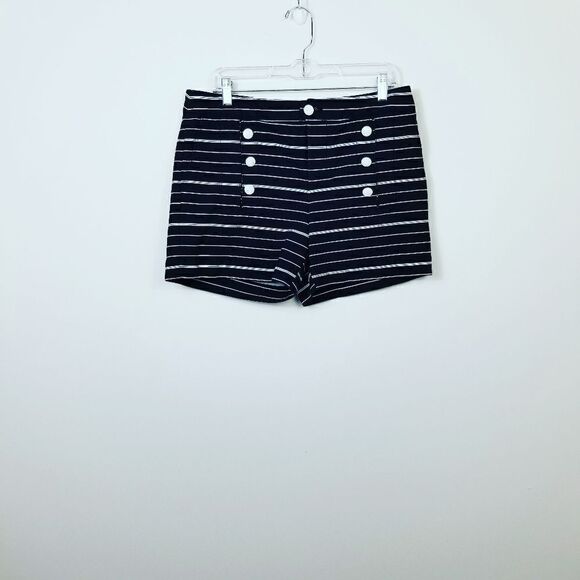 Tommy Hilfiger Striped Shorts. Black&White 10#012 - Picture 1 of 11